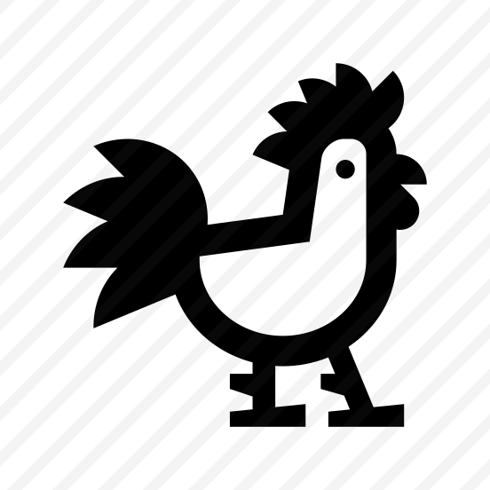 Chicken Rooster Hen Bird Icon preview