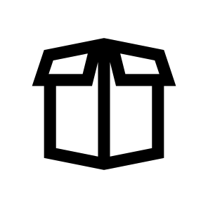 Box Open Package Delivery Icon icon
