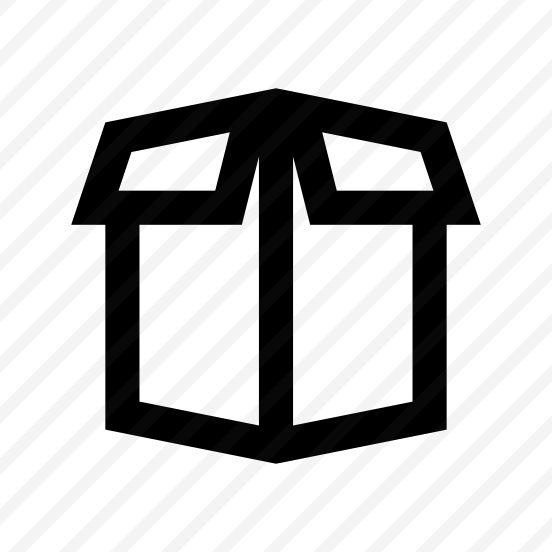 Box Open Package Delivery Icon preview