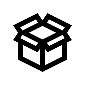 Box Open Package Delivery Two icon