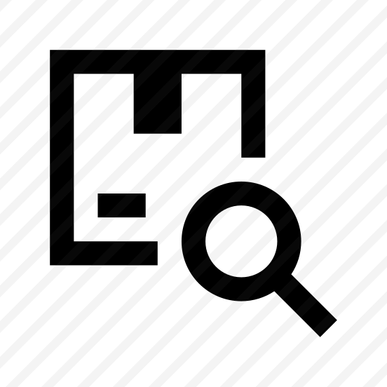 Box Parcel Search Tracking Icon preview