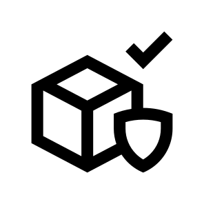 Box Protected Delivery Shipping Parcel icon