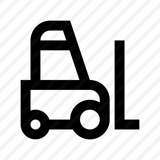 Loader Forklift Warehouse Lift Icon preview