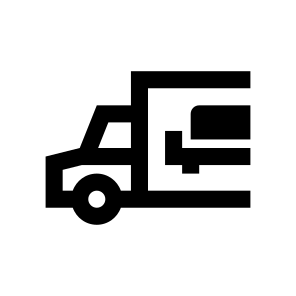 Truck Lorry Furniture Delivery Icon icon