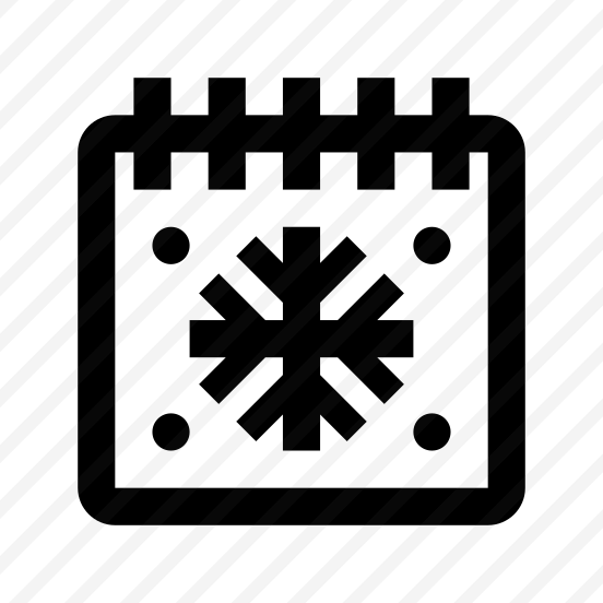 Christmas Calendar Holidays Winter Snowflake preview