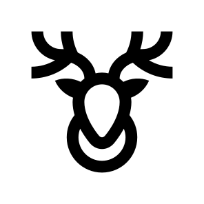 Christmas Deer Horns Antlers Stuffed icon