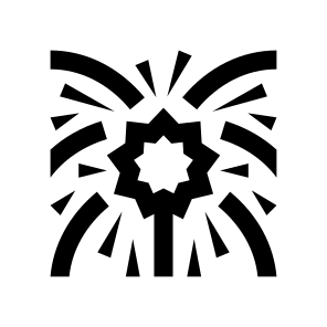 Christmas Fireworks Holiday Salute Pyrotechnics icon