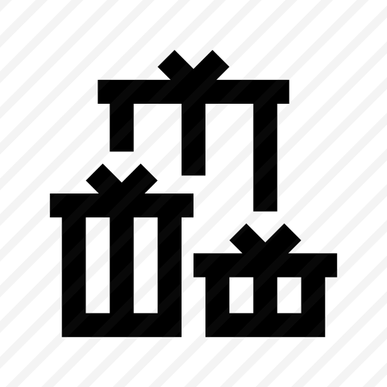 Christmas Presents Gifts Icon Symbol preview