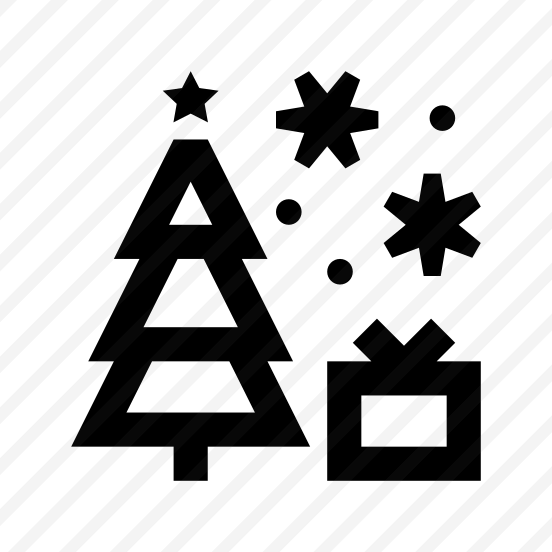 Christmas Tree Presents Gift Snow preview