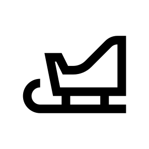 Sledge Icon Symbol Vector Ui icon