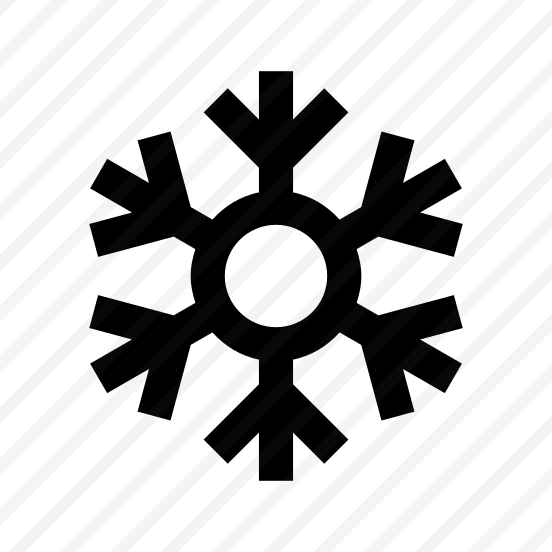 Snowflake Weather Icon Symbol Vector preview