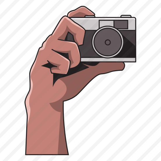 Hand Holding Camera preview