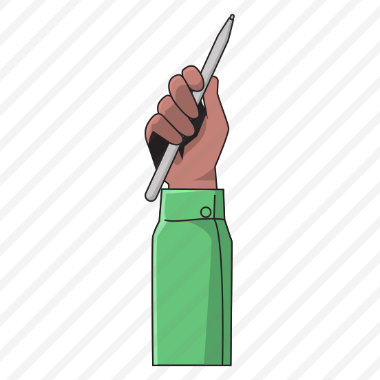Hand Holding Pen preview