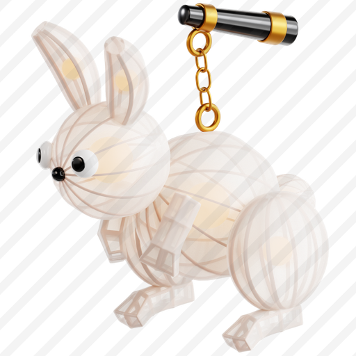 Animal Shaped Lantern (rabbit) preview