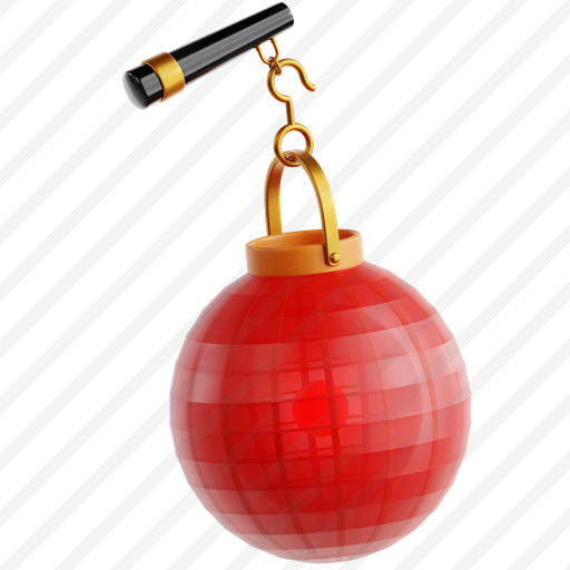 Classic Red Paper Lantern preview