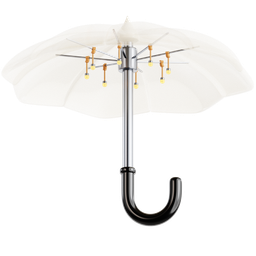 Transparent Umbrella Lantern icon