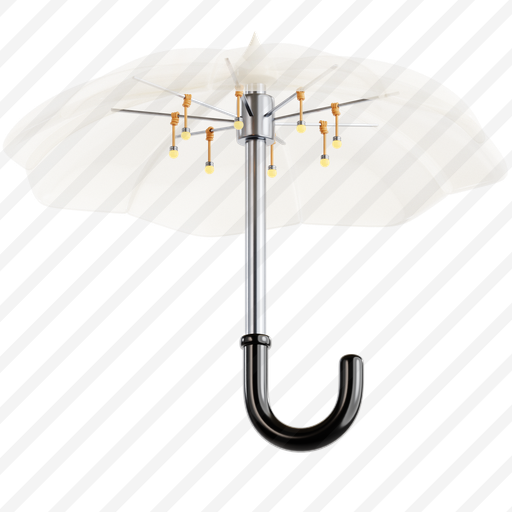 Transparent Umbrella Lantern preview