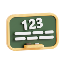 Chalkboard icon
