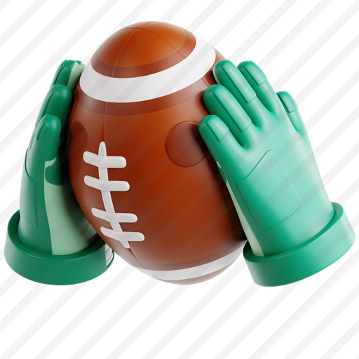 Football Cradled By Two Hands preview