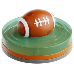 Football Floating In Water icon