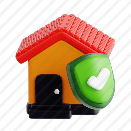 House With Shield Symbol preview