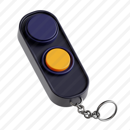 Personal Alarm Keychain preview