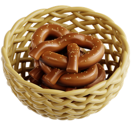 Basket Of Pretzels icon