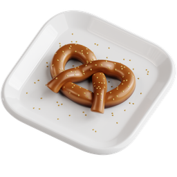 Pretzel On A Plate icon