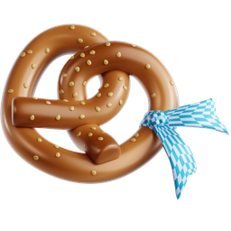 Pretzel With Bavarian Ribbon icon