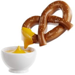 Pretzel With Cheese Sauce icon