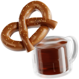 Pretzel With Mug icon