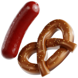 Pretzel With Sausage icon