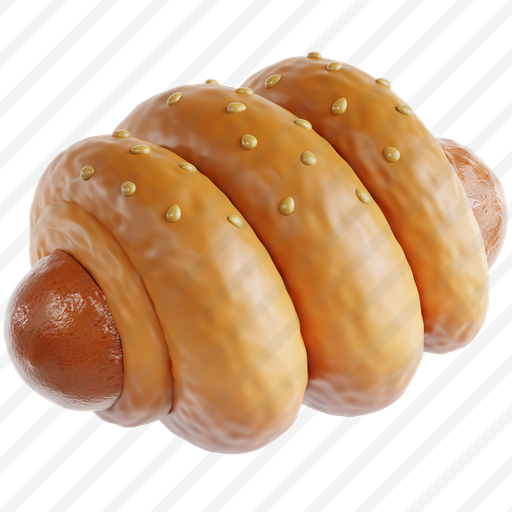 Bratwurst With Bread Roll preview