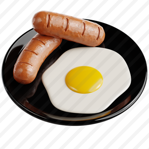 Bratwurst With Fried Egg preview