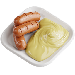 Bratwurst With Mashed Potatoes icon
