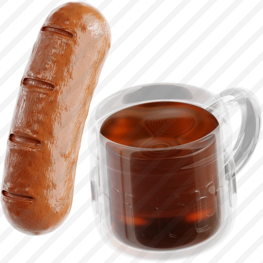 Bratwurst With Mug preview