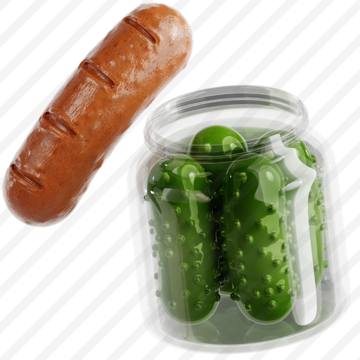 Bratwurst With Pickles preview