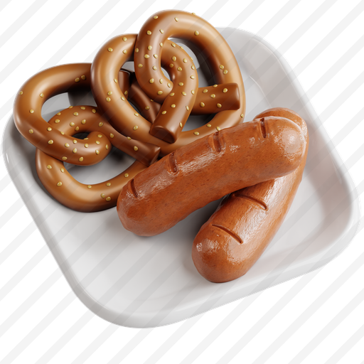 Bratwurst With Pretzel preview
