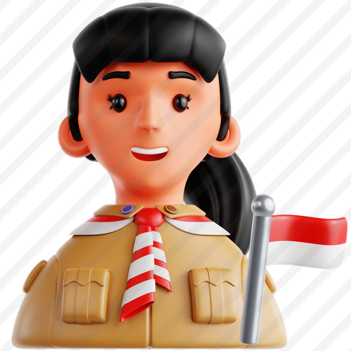 Indonesian Scout Girl preview