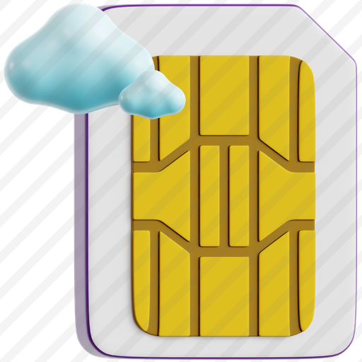 Sim Card With Cloud preview