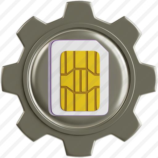 Sim Card With Gear preview