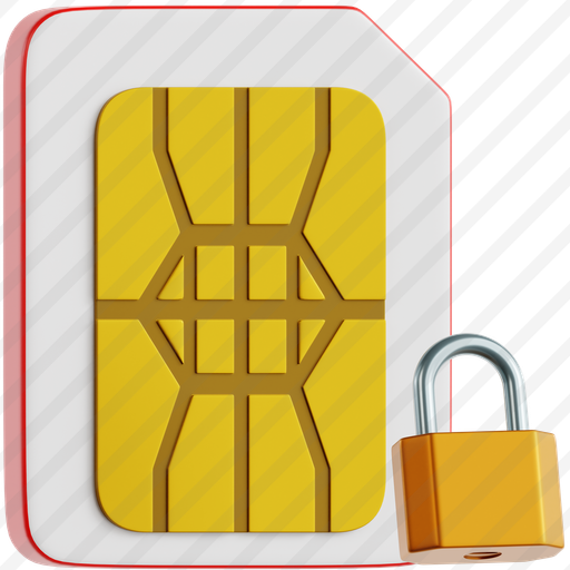 Sim Card With Padlock preview