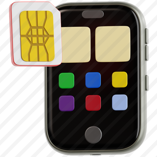 Sim Card With Smartphone preview