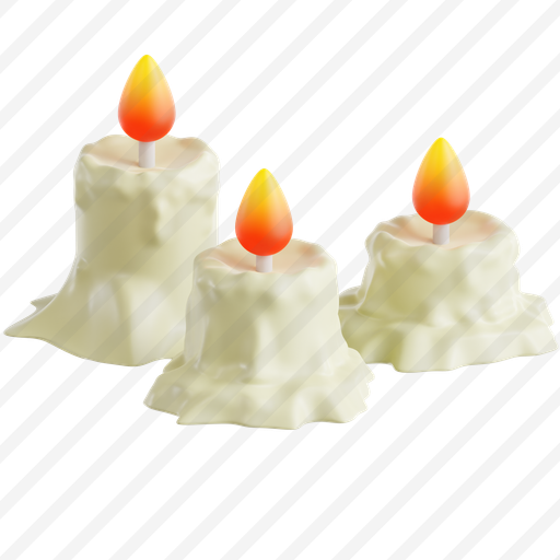 Cluster Of Small Candles preview