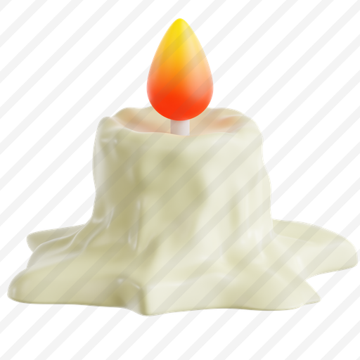 Melted Candle preview