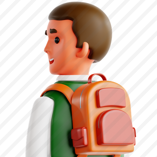 Student Carrying Backpack preview