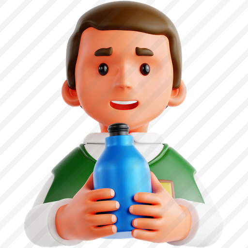Student Holding A Drink preview