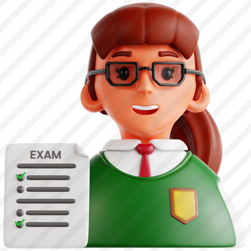 Student With Exam Paper preview