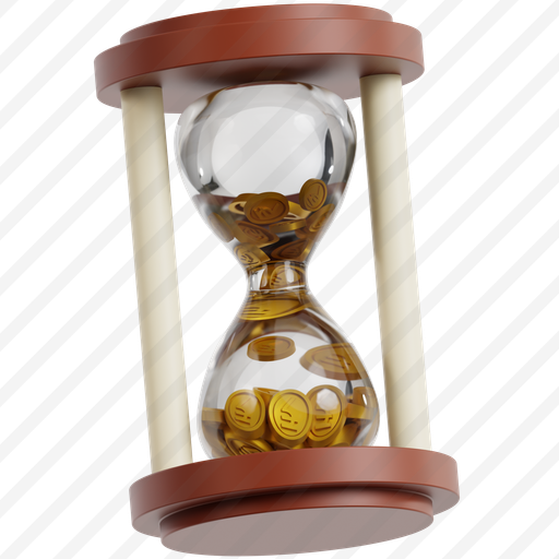 Rupee Coin On Hourglass preview