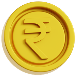 Single Rupee Coin icon